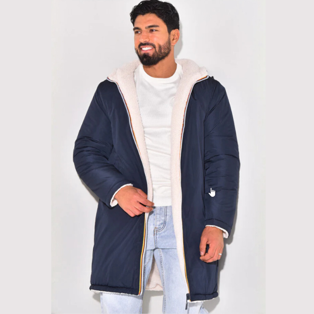 CLIFFORD | MANTEAU RÉVERSIBLE – ÉLÉGANCE DOUBLE FACE