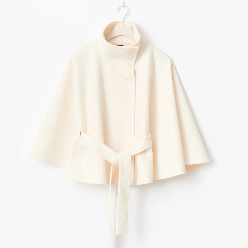 KELLY | GIACCA CON CINTURA E MANTELLO