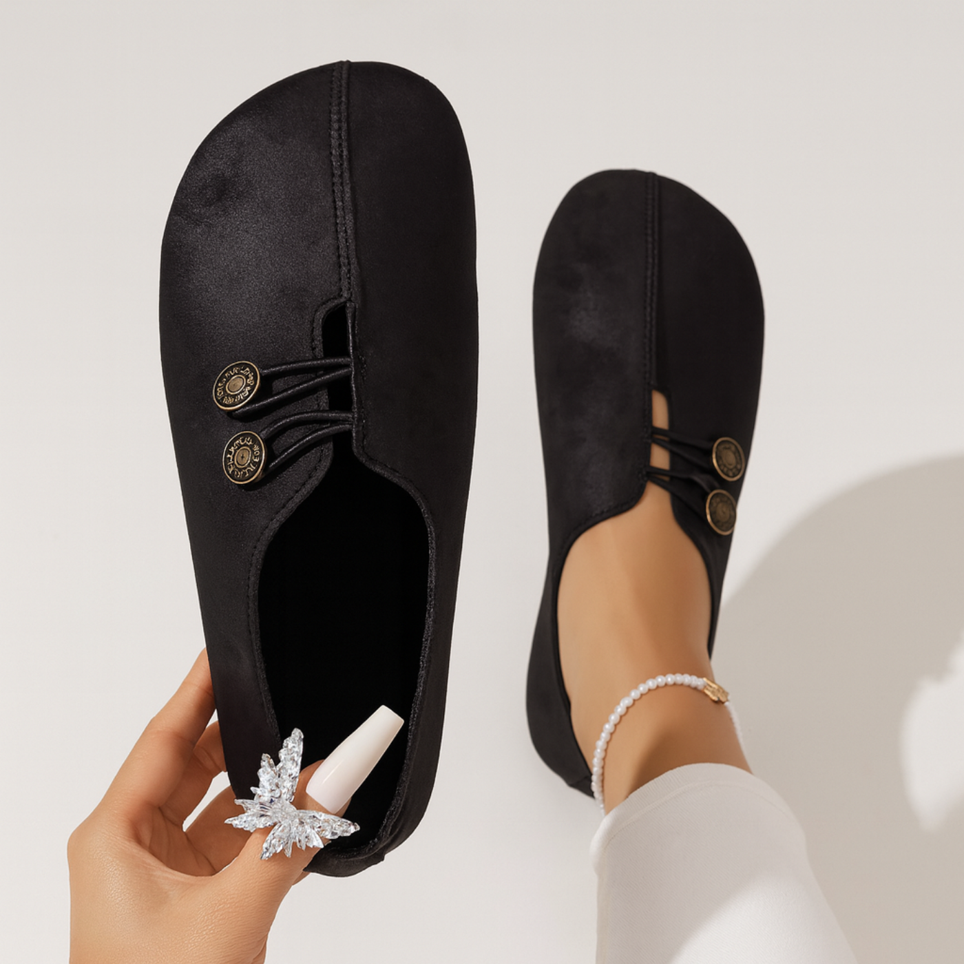 | Soft and flexible orthopedic shoes