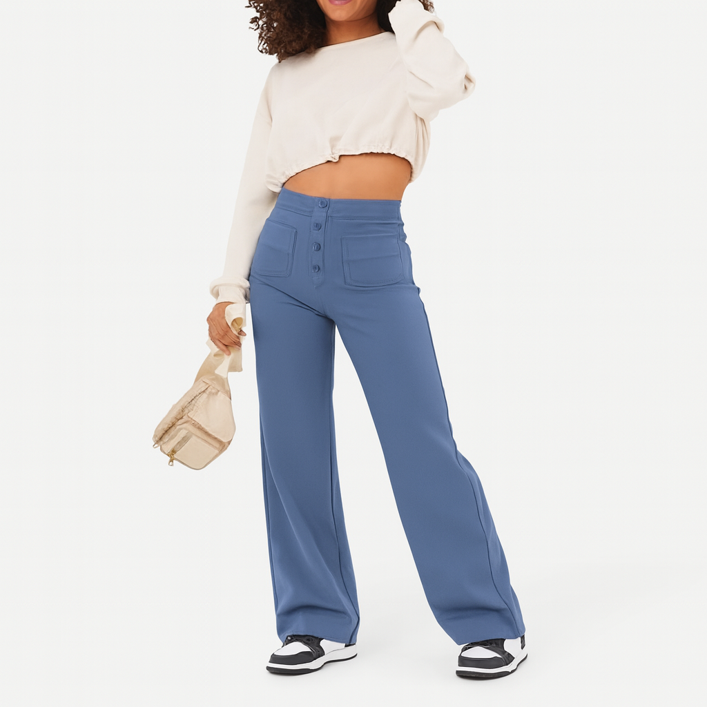 Diana™ | Stylish & elastic high-waisted pants