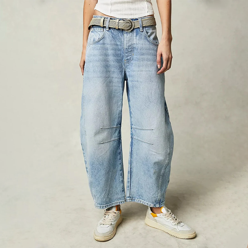 Emma - Wide leg comfort jeans