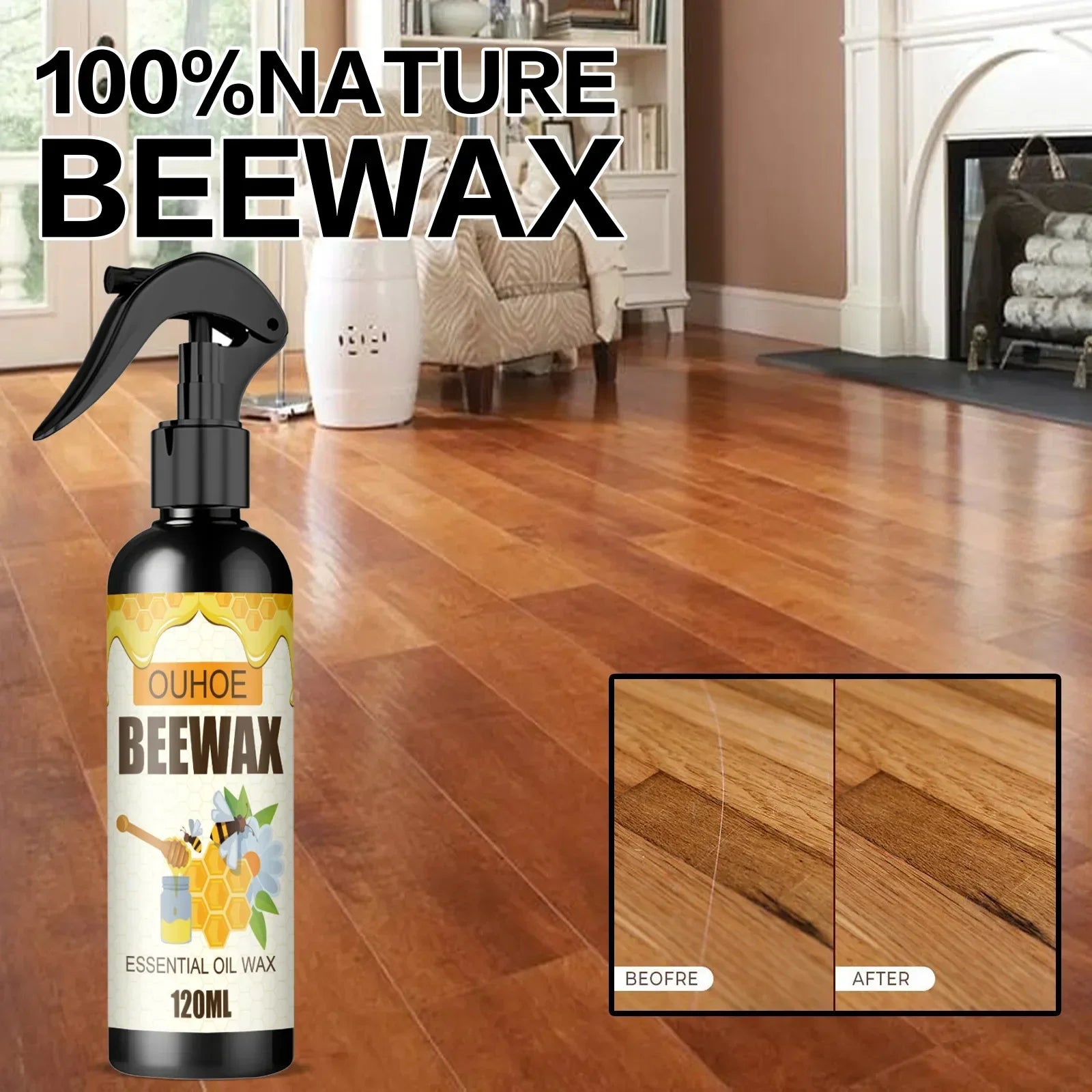 WaxRenew™ | Natural Micro-Molecularized Beeswax Spray (1+1 FREE)