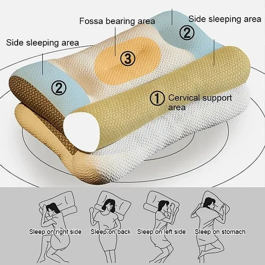 CloudRest™ | Ergonomic Memory Foam Pillow