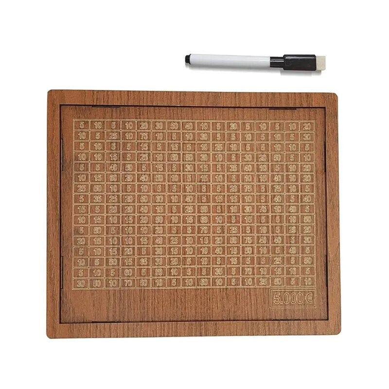 Wooden Piggy Bank™ - Saving has never been easier!